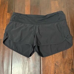 lululemon athletica Black Athletic Shorts